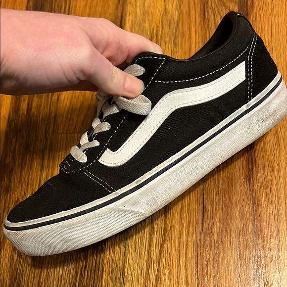 Vans Black and White Sneakers - Picture 11 of 14